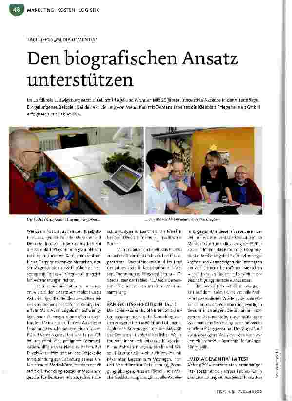 Vorschauseite 1: Den biografischen Ansatz unterstützen