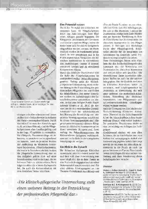 Vorschauseite 3: Klinisches Assessment für die Pflegepraxis - Teil 7 Stärkung der Pflege im multiprofessionellen Behandlungsteam