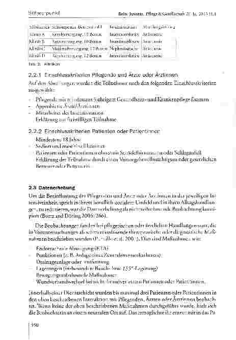 Vorschauseite 4: Die Schmerzeinschätzung - beobachtet im Intensivbereich