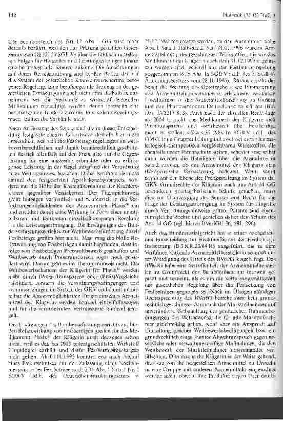 Vorschauseite 6: Zur Rechtswidrigkeit von Therapiehinweisen