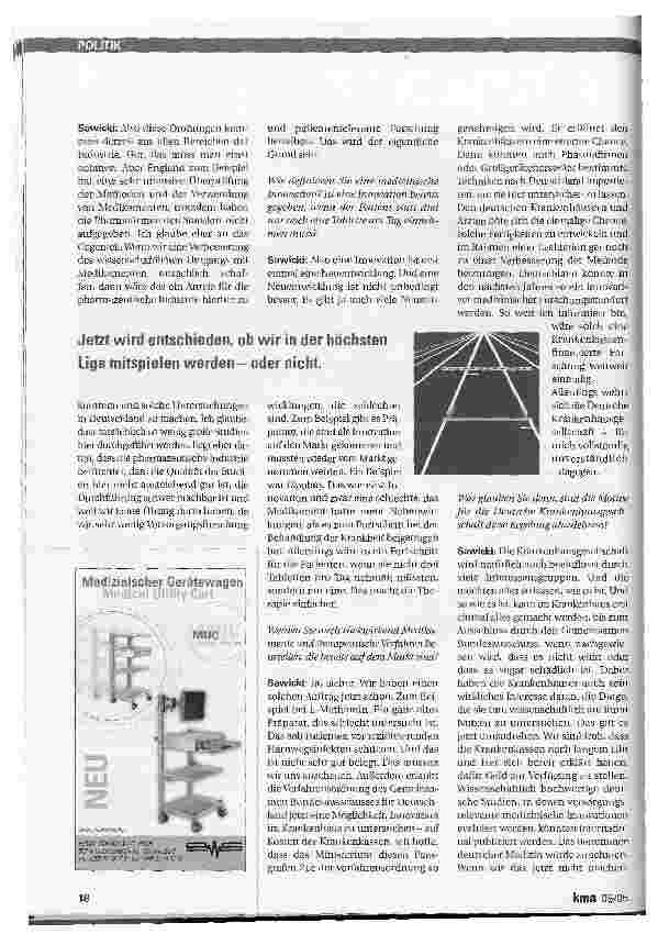 Vorschauseite 5: Die Instanz