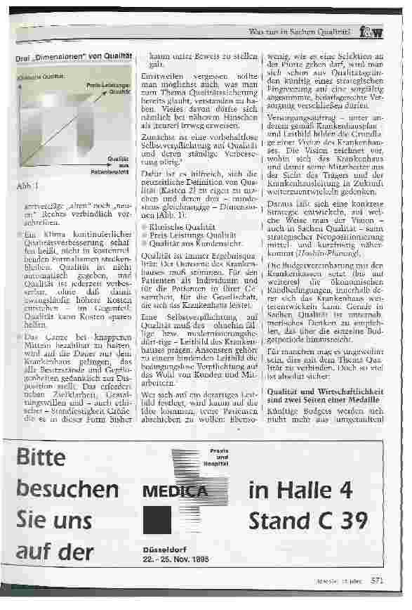 Vorschauseite 4: Was tun in Sachen Qualität?