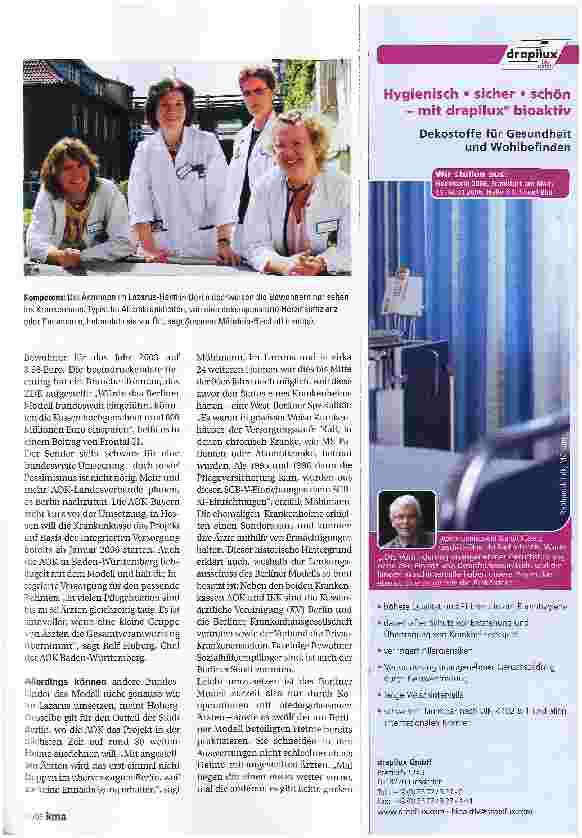 Vorschauseite 2: Glücksfall für Heime und Kassen