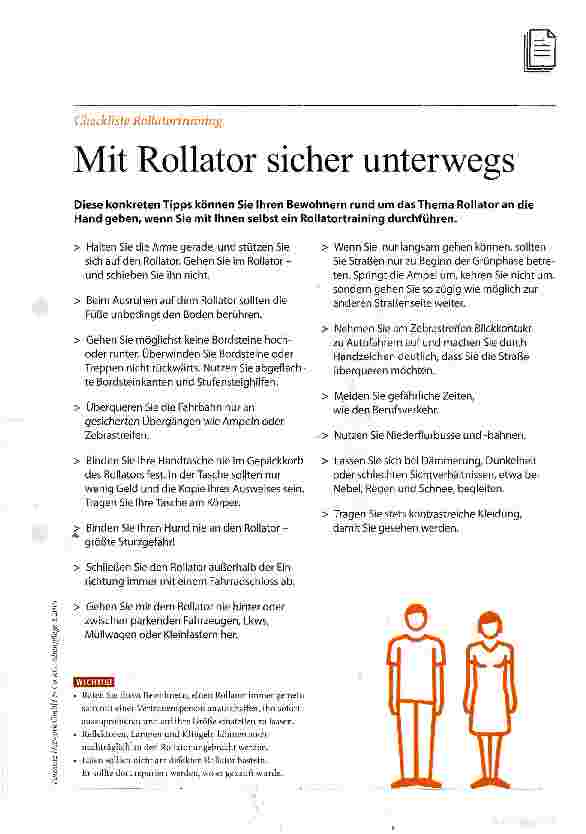 Vorschauseite 3: So klappt es mit dem Rolli