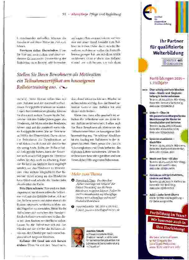 Vorschauseite 4: So klappt es mit dem Rolli
