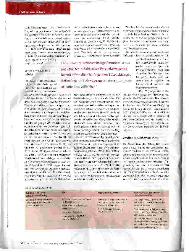 Vorschauseite 4: Vertiefung von Ethik-Kompetenzen