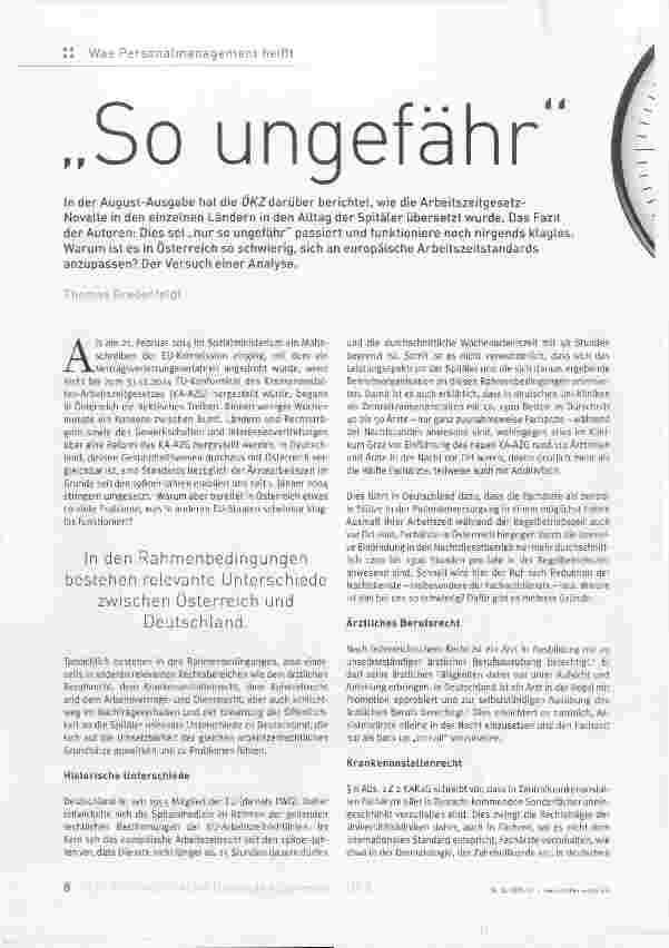 Vorschauseite 1: So ungefähr