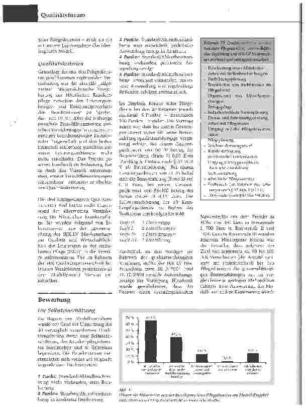 Vorschauseite 2: Pflege nach Qualität bezahlenErgebnisse eines Modellprojektes des IKK-Landesverbandes Niedersachsen