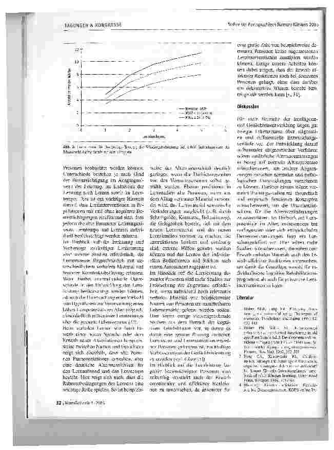Vorschauseite 5: Kognition im Alter
