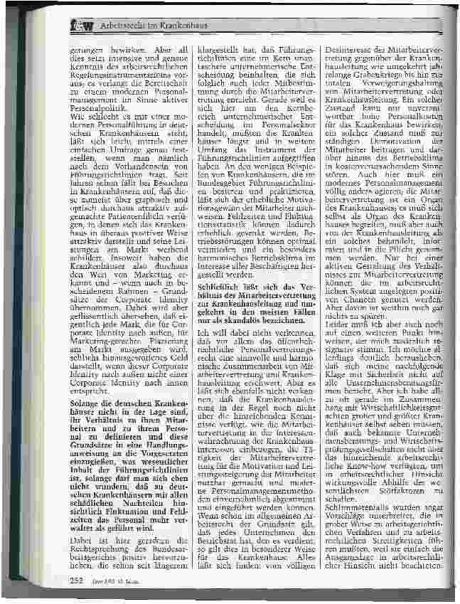 Vorschauseite 2: Arbeitsrecht im Krankenhaus