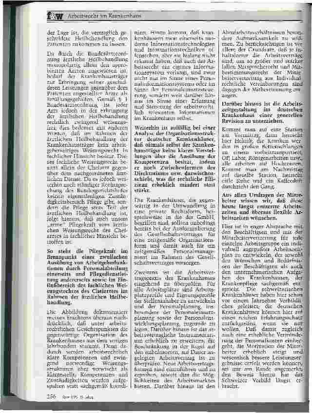 Vorschauseite 4: Arbeitsrecht im Krankenhaus