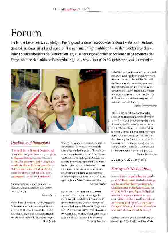 Vorschauseite 1: Forum
