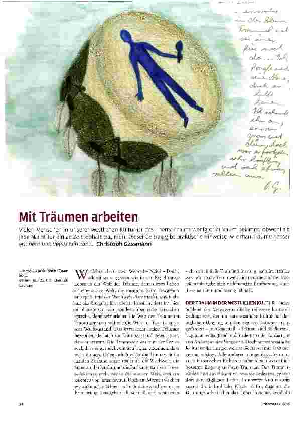 Vorschauseite 1: Mit Träumen arbeiten