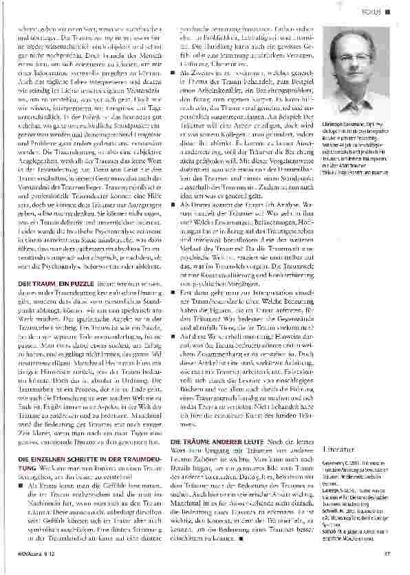 Vorschauseite 4: Mit Träumen arbeiten