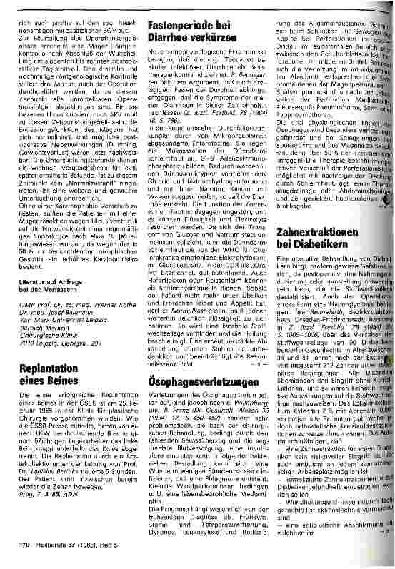 Vorschauseite 4: Betreuung von Patienten vor und nach Magenoperationen