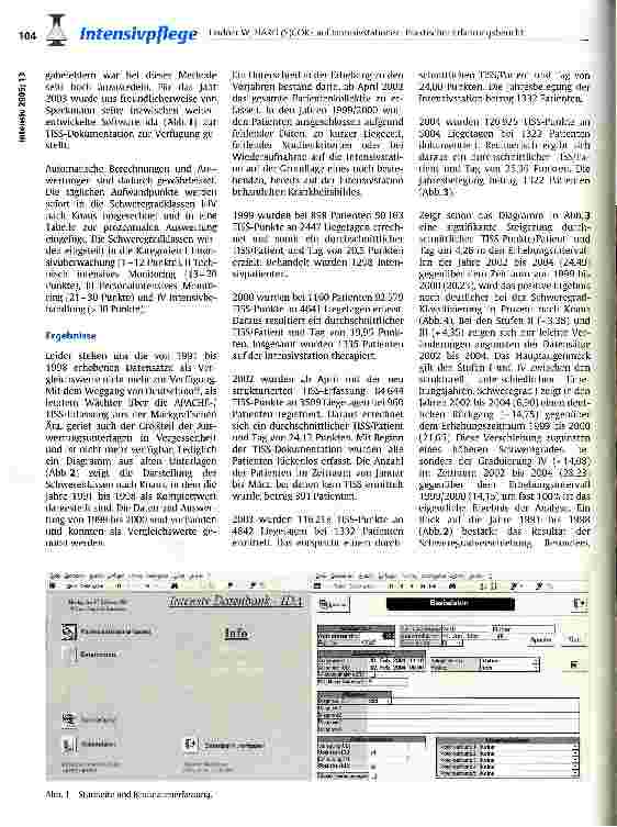 Vorschauseite 3: HARD (S)CORE auf Intensivstationen. Praktischer Erfahrungsbericht über den Umgang mit dem TISS-28