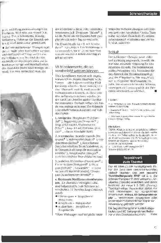 Vorschauseite 3: Die Subkutantherapie