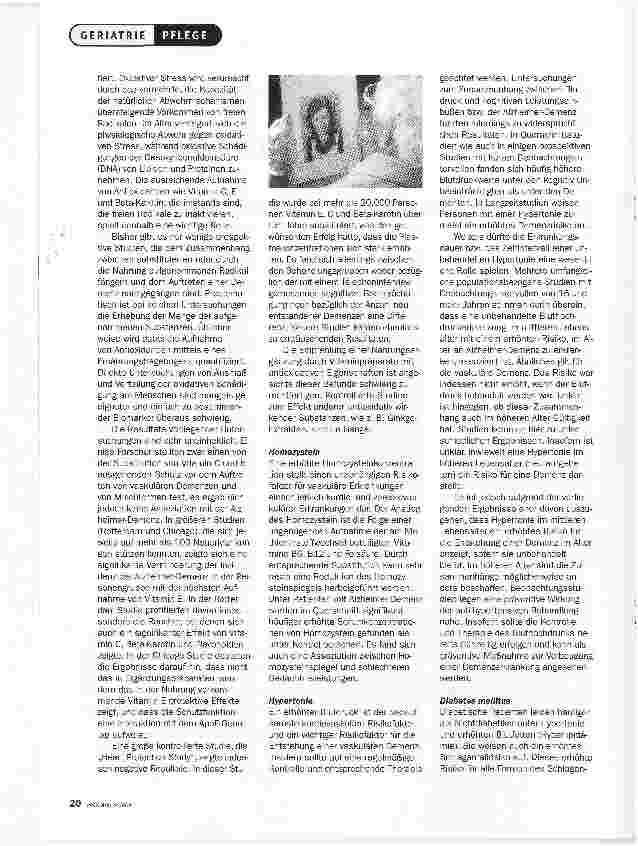 Vorschauseite 3: Dementielle ErkrankungenMÖGLICHKEITEN DER PRÄVENTION