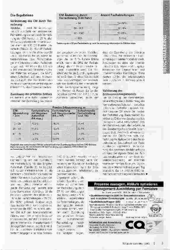 Vorschauseite 4: Aufwandsorientiertes DRG-ErlössplittingValidierung eines pragmatischen Modells als Basis einer Deckungsbeitragsrechnung