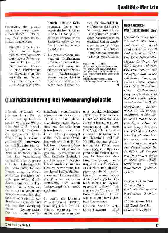 Vorschauseite 3: Wie können wir eine effektive Qualitätssicherung beurteilen?