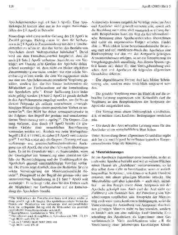 Vorschauseite 5: Die Kooperation zwischen Arzt und Apotheker