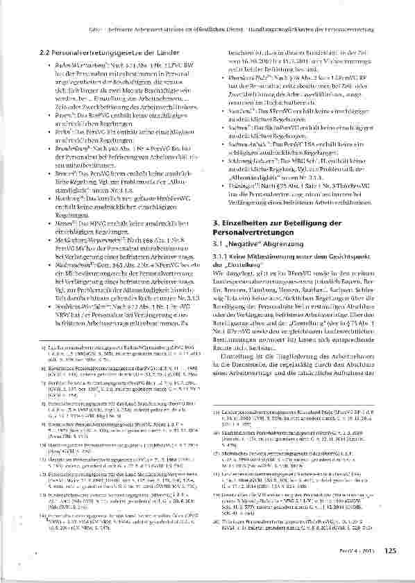 Vorschauseite 2: Befristete Arbeitsverhältnisse im öffentlichen Dienst -Handlungsmöglichkeiten der Personalvertretung