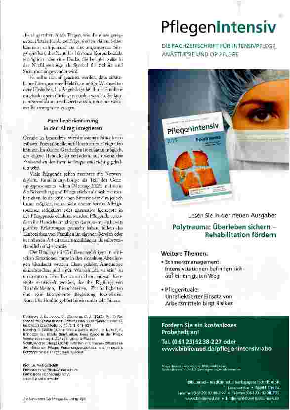 Vorschauseite 4: DAS DA-SEIN MÖGLICH MACHEN