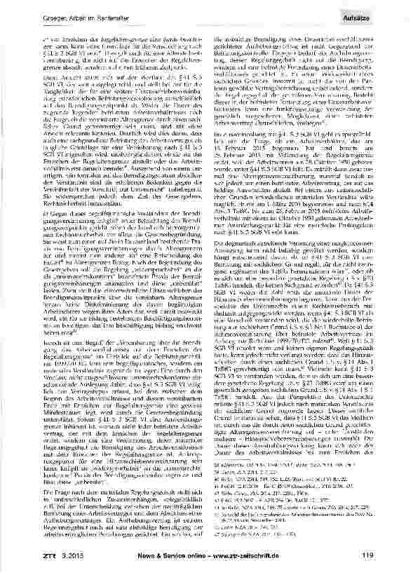 Vorschauseite 5: Arbeit im Rentenalter - Flexicurity durch kleine Schritte oder Paradigmenwechsel?