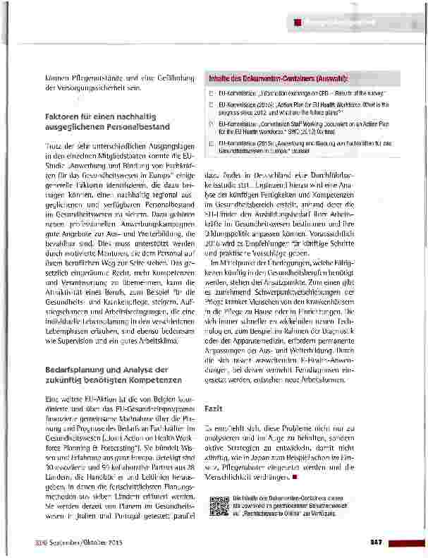 Vorschauseite 2: Anwerbung versus Mangelverwaltung