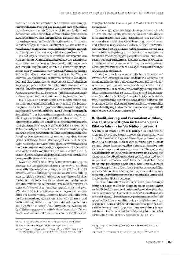 Vorschauseite 6: Qualifizierung und Personalentwicklung für Tarifbeschäftigte im öffentlichen Dienst