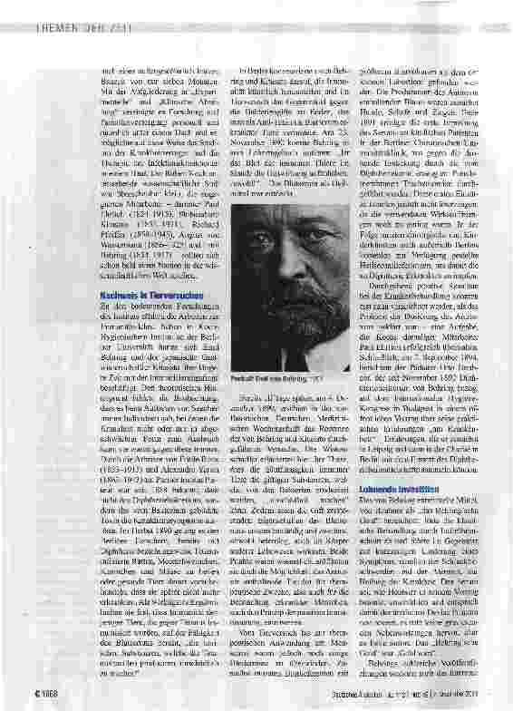 Vorschauseite 2: „Das Behringsche Gold