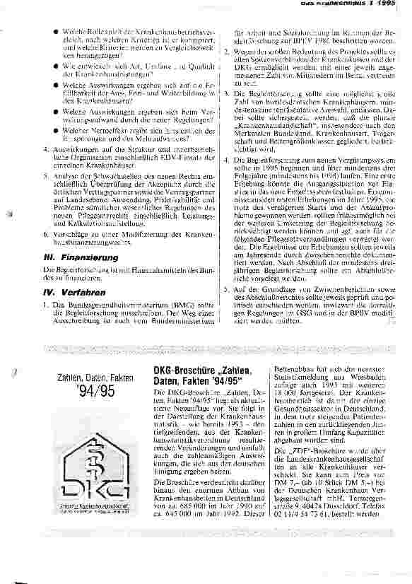 Vorschauseite 3: Auswirkungen des neuen Pflegesatzrechts auf Leistungsangebot und -qualität Gemeinsame Erklärung von DKG und GKV-Spitzenverbänden