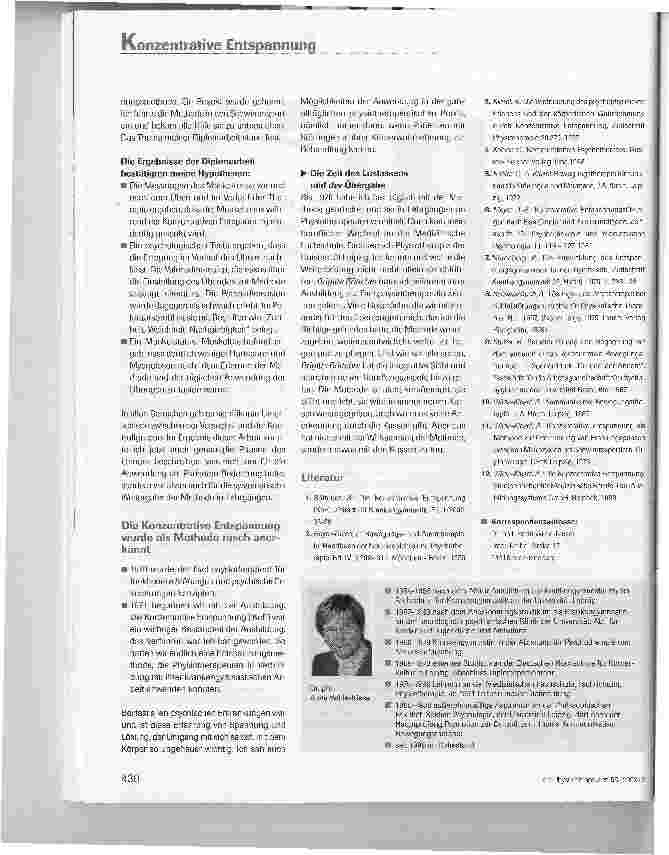 Vorschauseite 5: Die Geschichte der Konzentrativen Entspannung