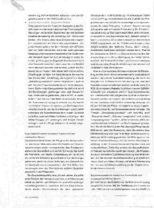 Vorschauseite 6: Expertenstandards in der Pflege. Aus der Forschung für die Praxis