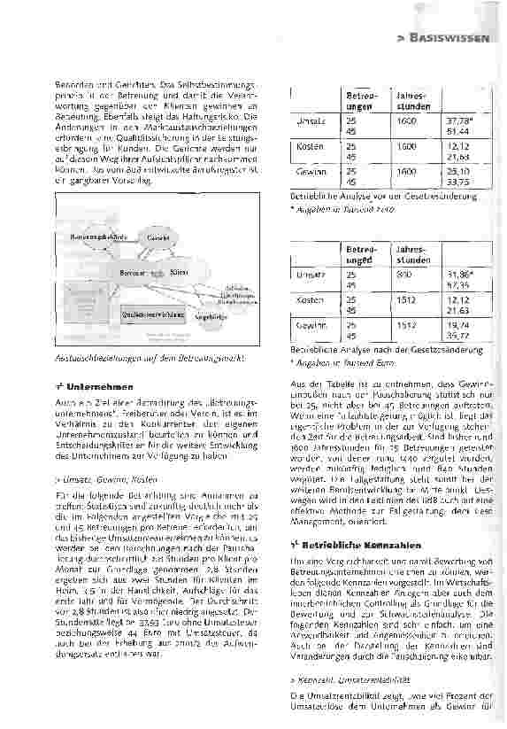 Vorschauseite 3: Das Betreuungsbüro als Unternehmen