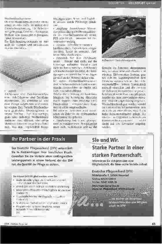 Vorschauseite 2: Welche Matratze für welchen Patienten?