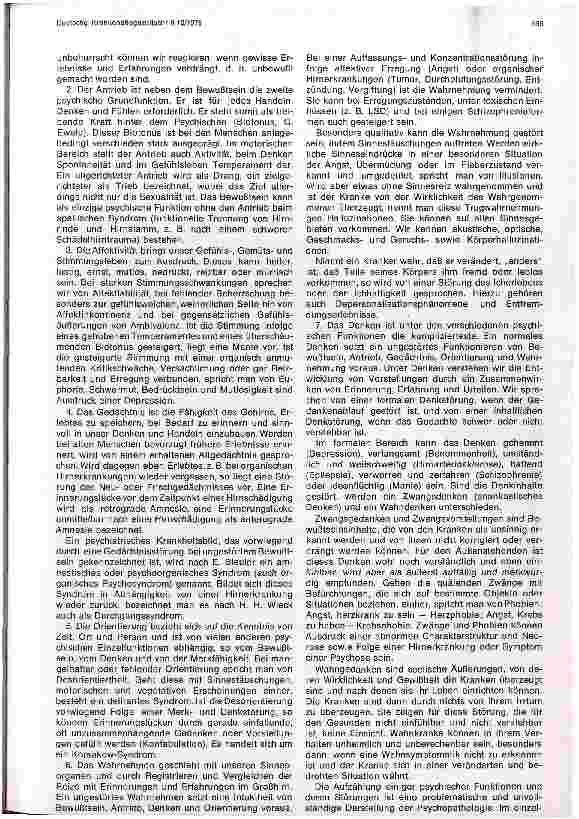 Vorschauseite 2: Einteilung psychischer Störungen und psychiatrischer Krankheitsbilder