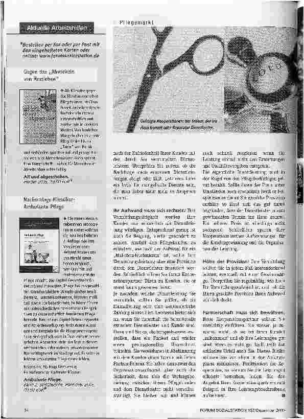 Vorschauseite 3: Vieles anbieten, aber nicht alles selber machenNeue Dienstleistungen durch Kooperationen Teil VI