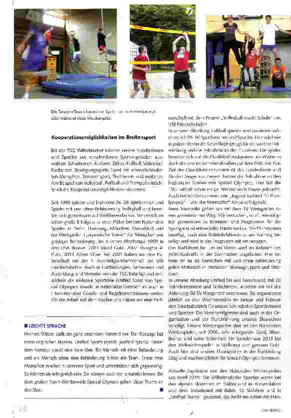 Vorschauseite 2: Sport im Team