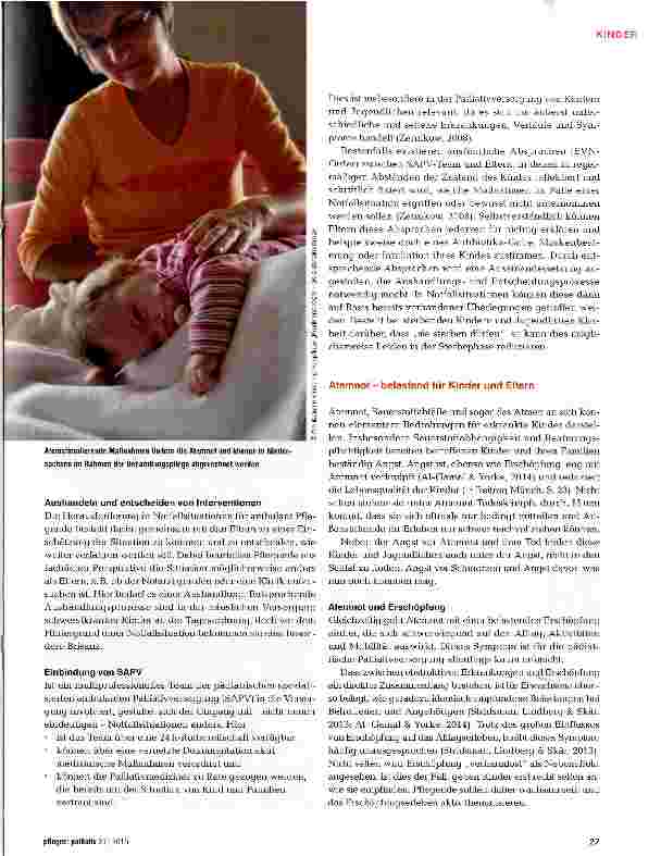 Vorschauseite 2: Wenn Kindern und Jugendlichen der Atem ausgeht