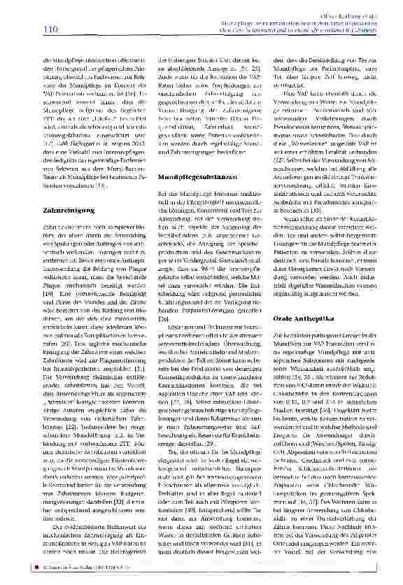 Vorschauseite 3: Mundpflege beim intubierten beatmeten Intensivpatienten