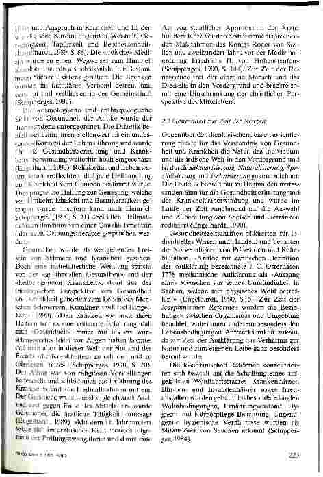Vorschauseite 3: Das Gesundheitsverständnis im Spiegel der Zeit
