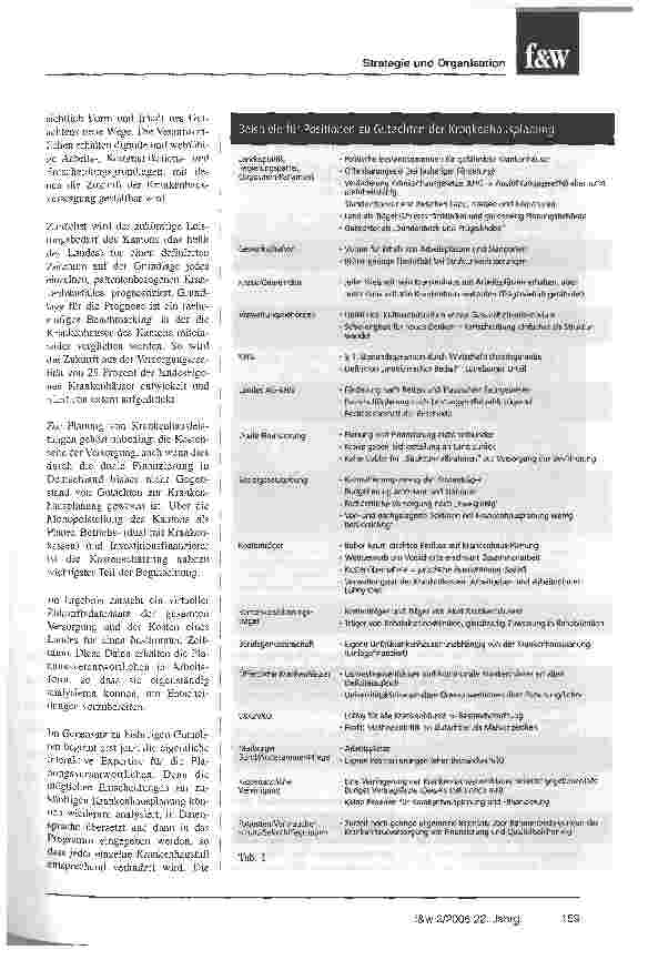 Vorschauseite 2: Interaktive VersorgungsplanungPrognose und Simulation künftiger Krankenhausversorgung