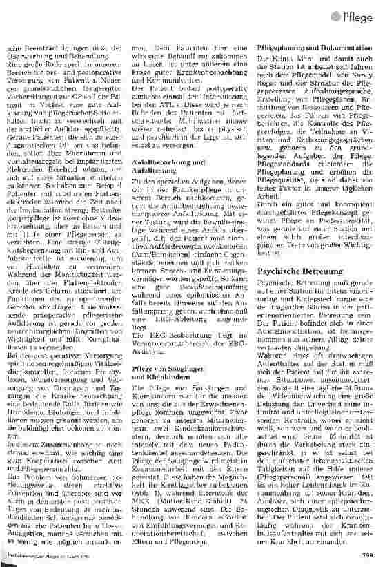 Vorschauseite 2: Epilepsie - Neurochirurgie 2. Teil: Pflegerische Aspekte während des Intensivmonitorings