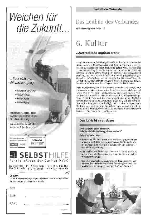 Vorschauseite 3: Das Leitbild des Katholischen Berufsverbandes für Pflegeberufe