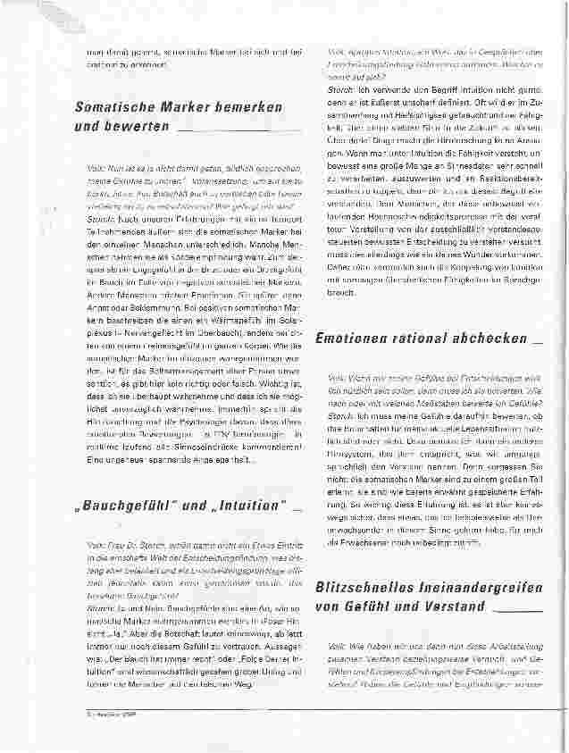 Vorschauseite 2: Die besseren Entscheidungen treffenWarum Gefühle bei der Entscheidungsfindung eine Rolle spielen