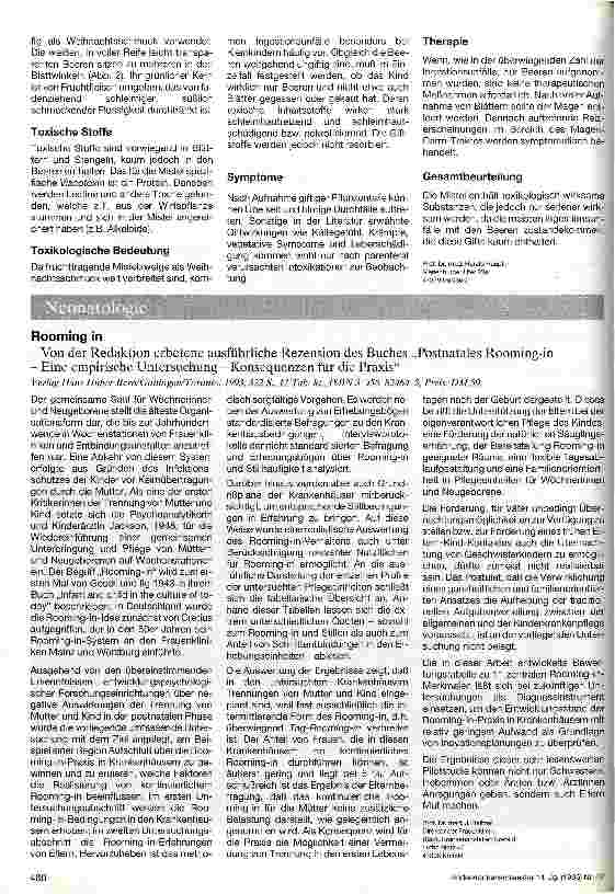 Vorschauseite 2: Giftige und weniger giftige Pflanzen Teil 21