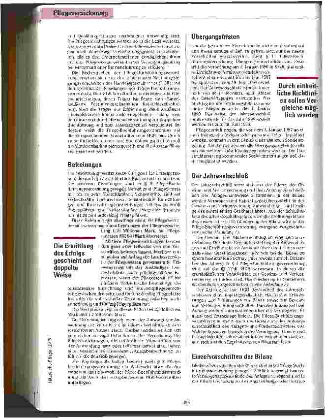 Vorschauseite 3: Gemischtes Doppel Die Pflege-Buchführungsverordnung