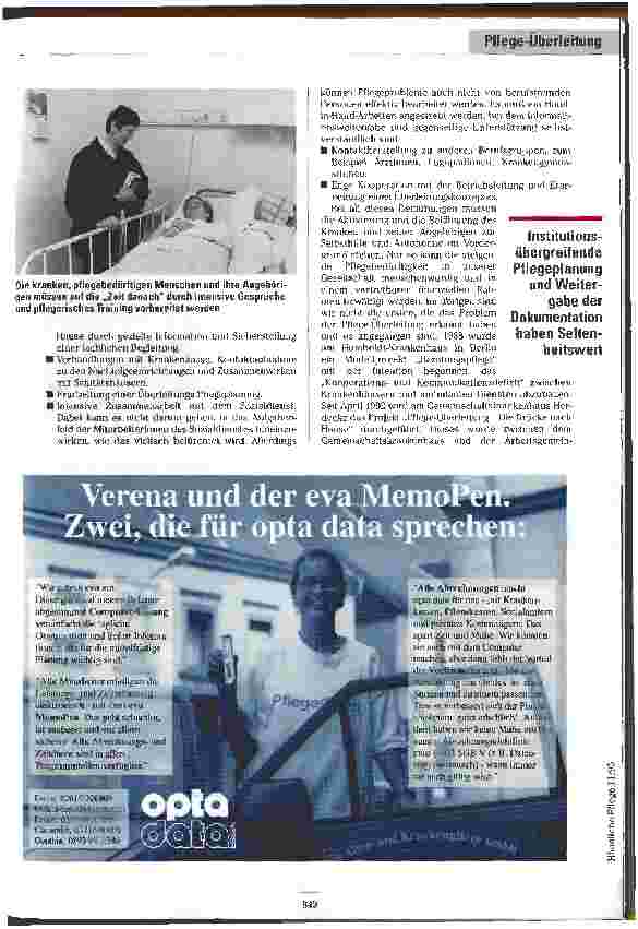 Vorschauseite 2: Nahtloser Übergang Pflege-Überleitung als wichtige Schnittstelle zwischen Krankenhaus und häuslicher Pflege
