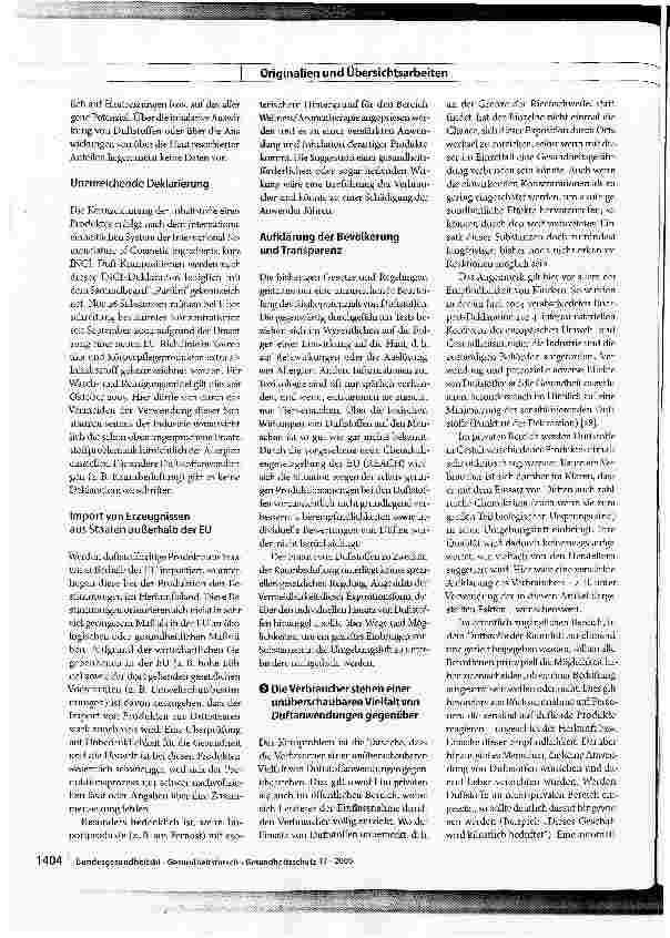 Vorschauseite 5: Anwendung von DuftstoffenWas ist mit den Nebenwirkungen?
